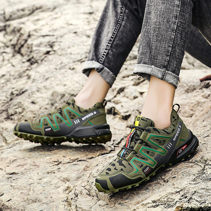 Damen Trail-Sneaker Atmungsaktiv Rutschfest Outdoor-Schuh