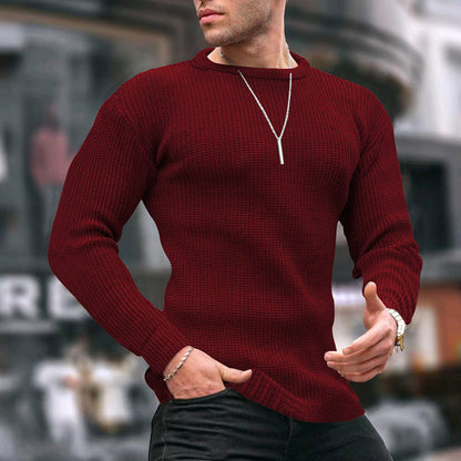 Herren Strickpullover Strukturiert Modern Berlin Style