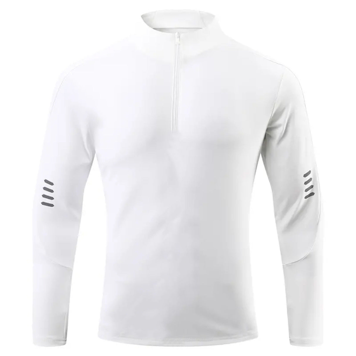 Herren Langarmshirt Funktionsshirt Mit Reißverschluss Hochwertig