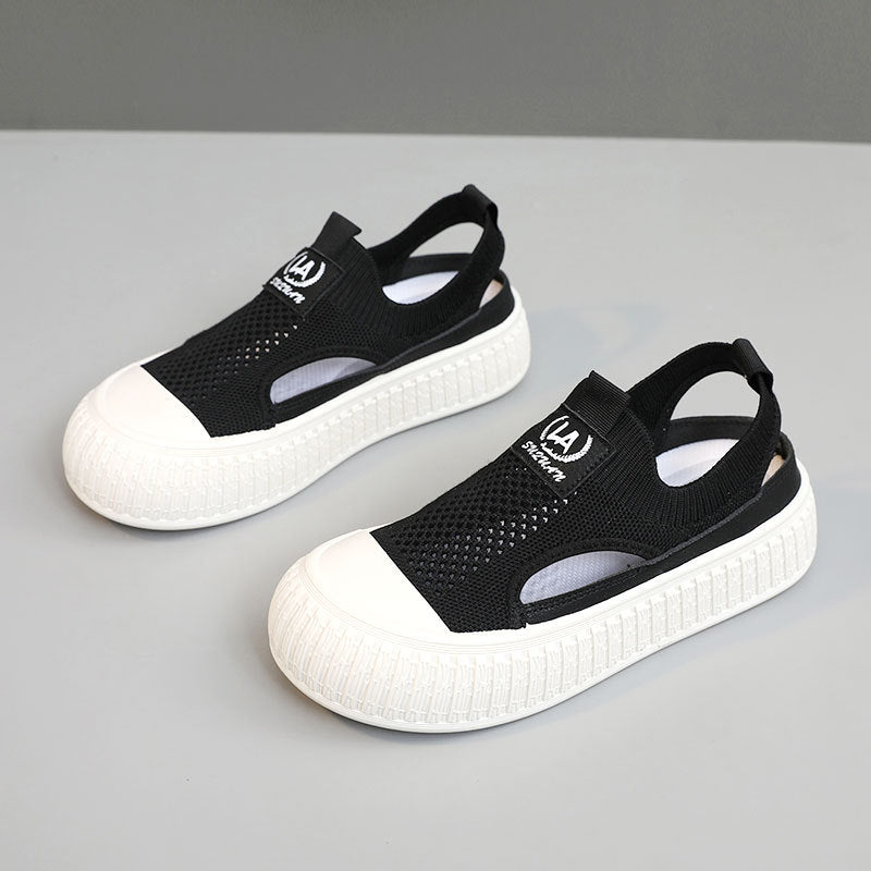 Damen Slipper Atmungsaktiv Sommer Rutschfest Elastisch
