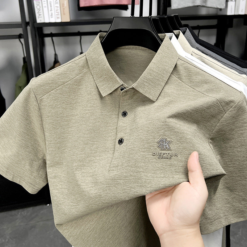 Herren Poloshirt atmungsaktiv Feinbaumwolle Modern