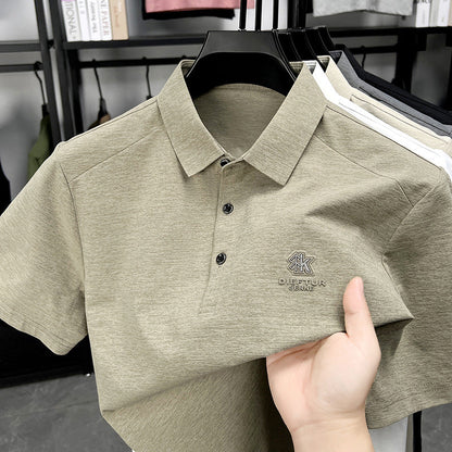 Herren Poloshirt atmungsaktiv Feinbaumwolle Modern