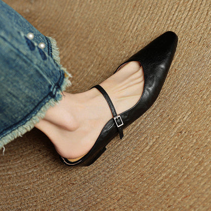 Damen Slipper Leder Echt Bequem