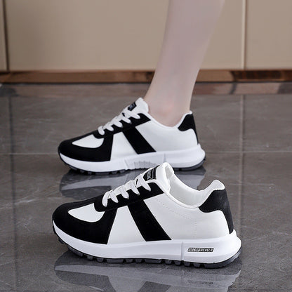 Damen Sneaker Sportlich Tiermuster Schuhe Trend