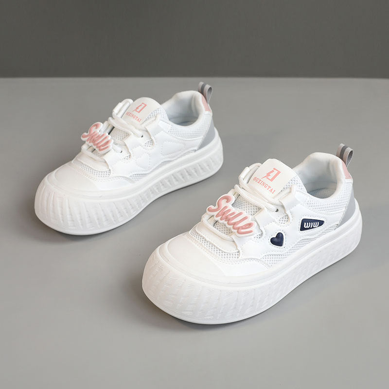 Damen Plateau Sneaker Bunt Trendy Heidi Schuhe