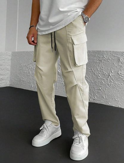 Herren Cargo-Hose Multifunktional Elastisch Comfort