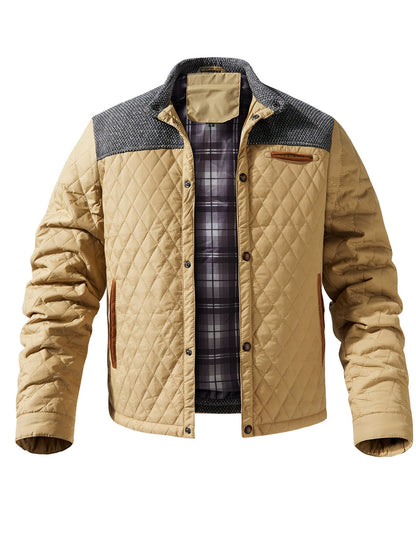 Herren Steppjacke Übergangsjacke Modern Schnitt