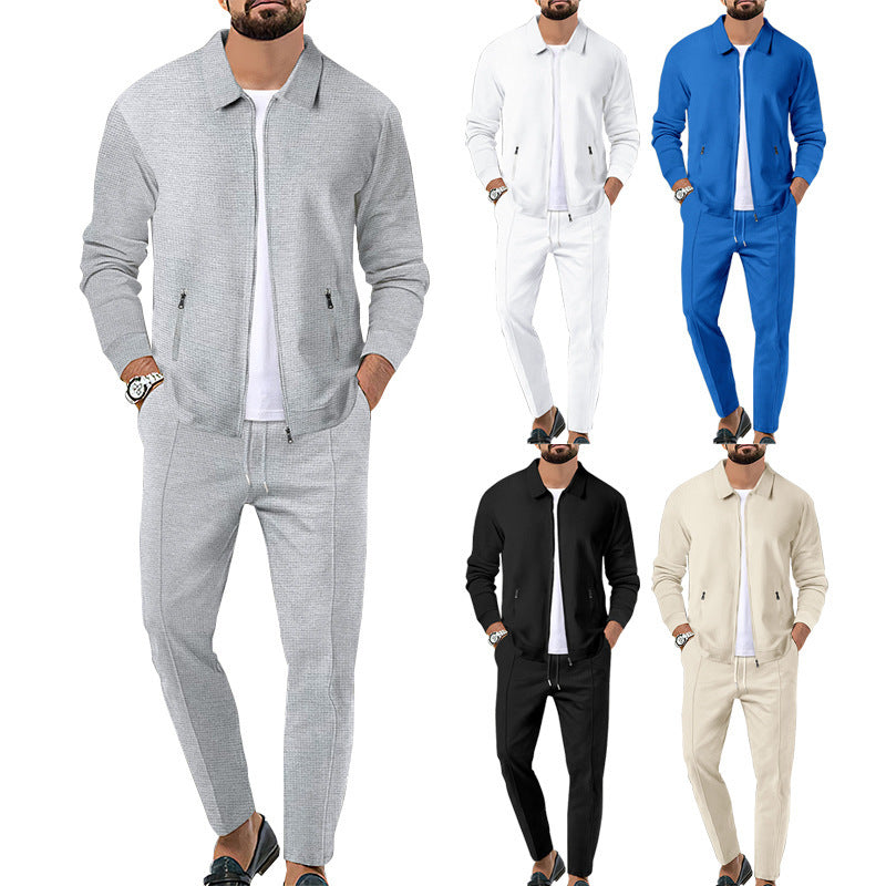 Herren Sportset Funktioneller Stehkragen Atmungsaktiv Modern - BerlinGlamour