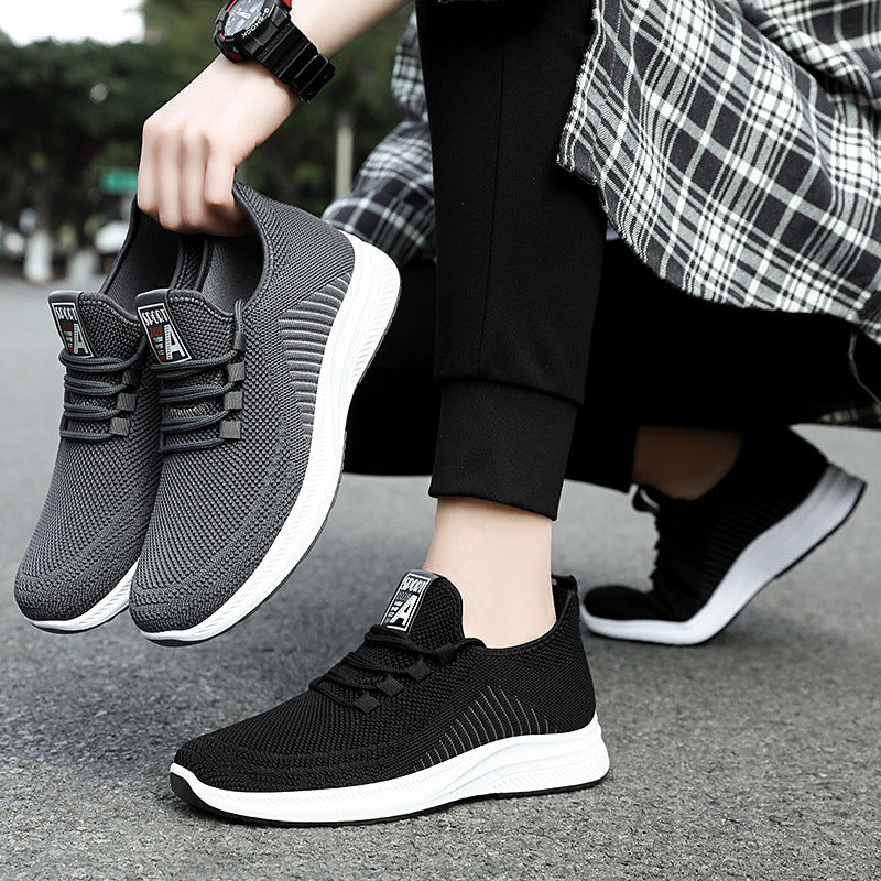 Damen Sneaker Sportlich Atmungsaktiv Mit Mesh-Obermaterial