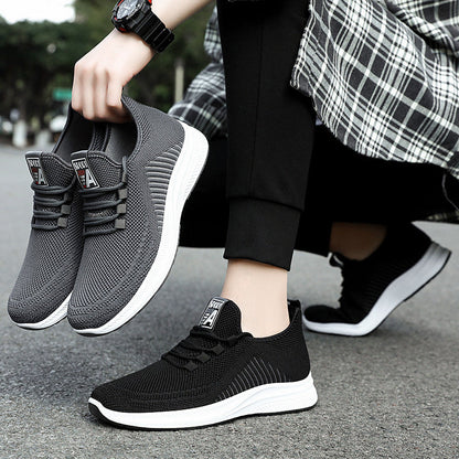 Damen Sneaker Sportlich Atmungsaktiv Mit Mesh-Obermaterial