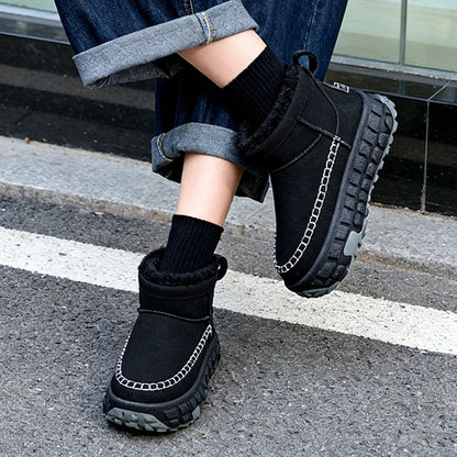 Damen Winterboots Rutschfest Flauschig Warm