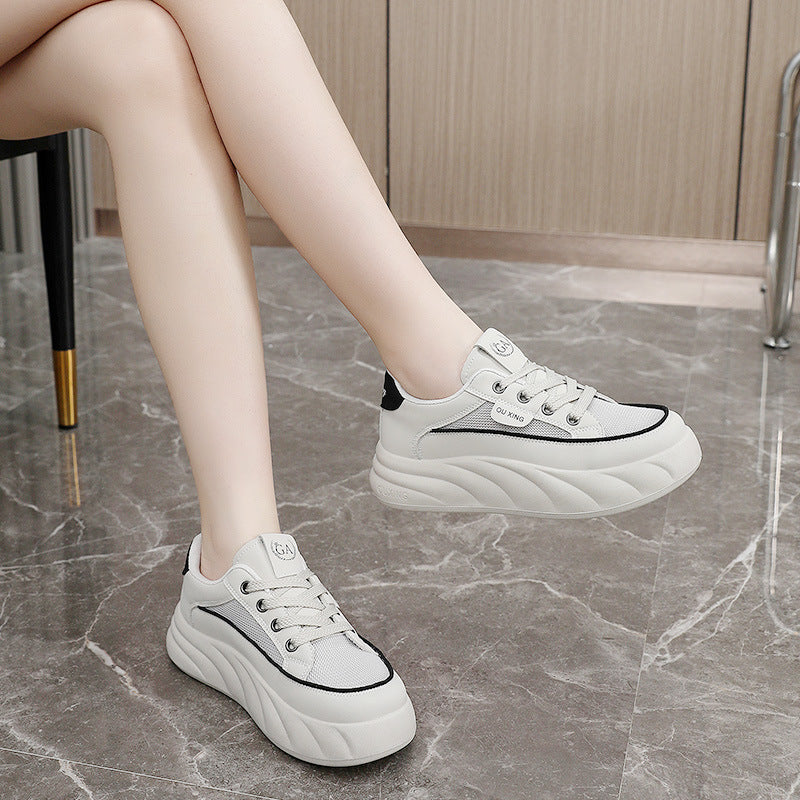 Damen Sneaker Sportschuhe mit Mesh und Hochsohle