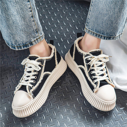 Damen Sneaker Schnürschuhe Trendy Sportlich Robust