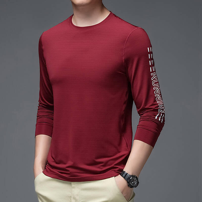 Herren Sportshirt Funktionsshirt atmungsaktiv Modern