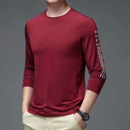 Herren Sportshirt Funktionsshirt atmungsaktiv Modern