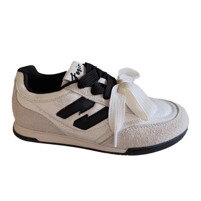 Damen Sneaker Sportlich Auffällig Band Mode Schuhe
