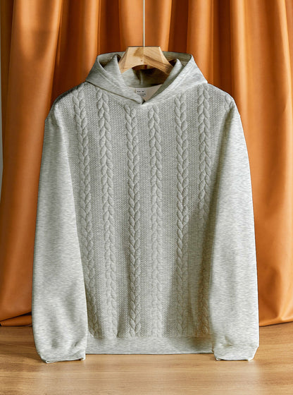 Herren Kapuzenpullover Elegantes Design Strukturiert Modern