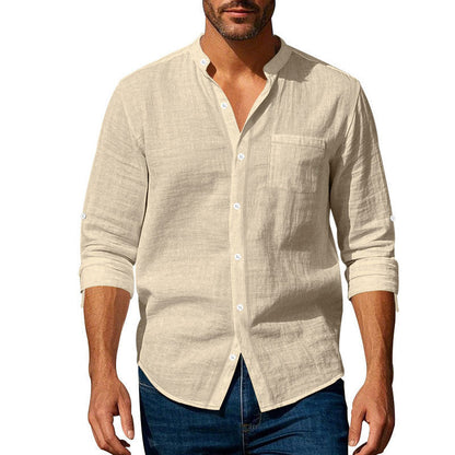 Herren Leuchten Langarm-Hemd, ein elegantes und modernes Design, das Sie in Ihrem Online-Shop finden.