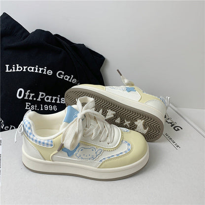 Damen Sneaker Bequem Verspielt Fashion Schuhe