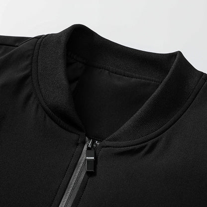 Herren Sportjacke Übergangsjacke Elastisch Mit Taschen