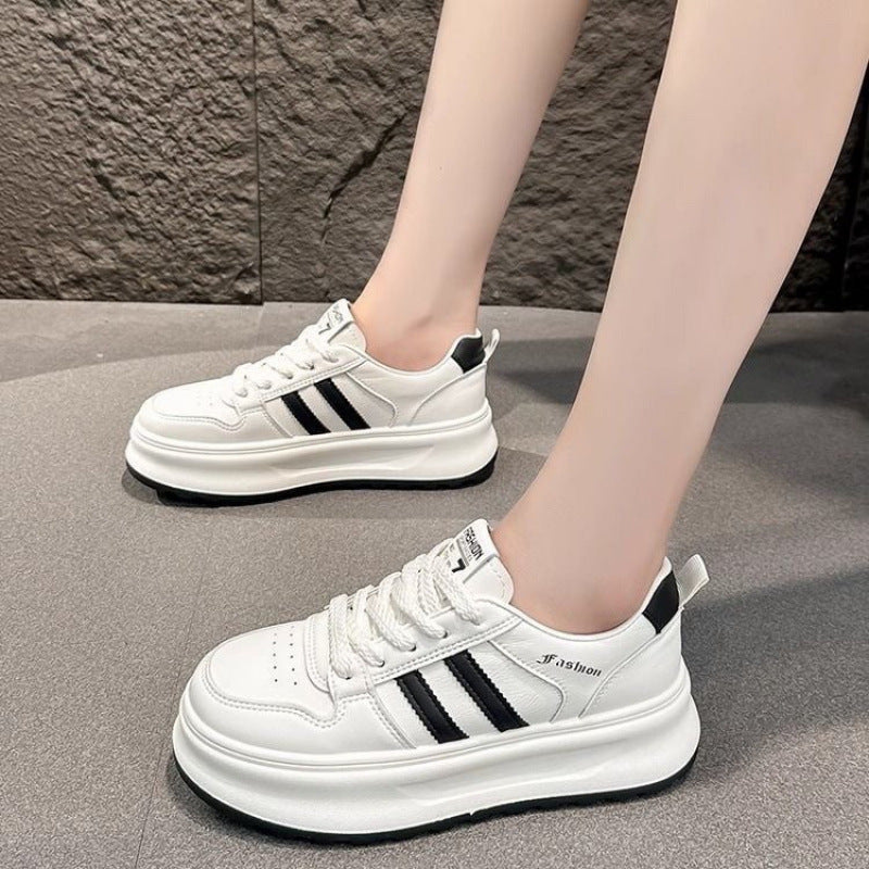 Damen Sportliche Sneaker Plateau Schuhe Atmungsaktiv
