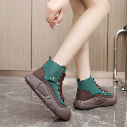 Damen Sneaker High-Top atmungsaktiv rutschfest Mode
