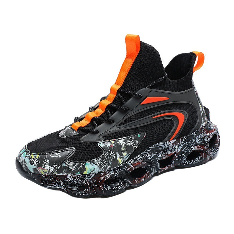 Damen Laufschuhe Sportlich High-Top Mit Dämpfung Technologie - BerlinGlamour