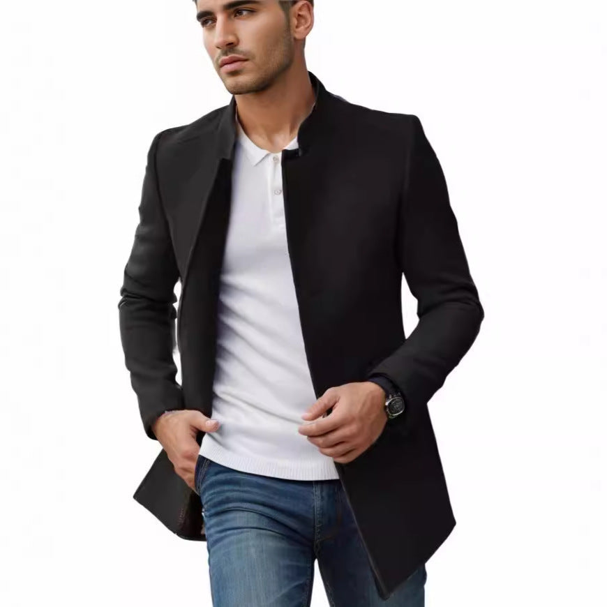 Modischer Steppblazer Herren Slim Fit Elegant