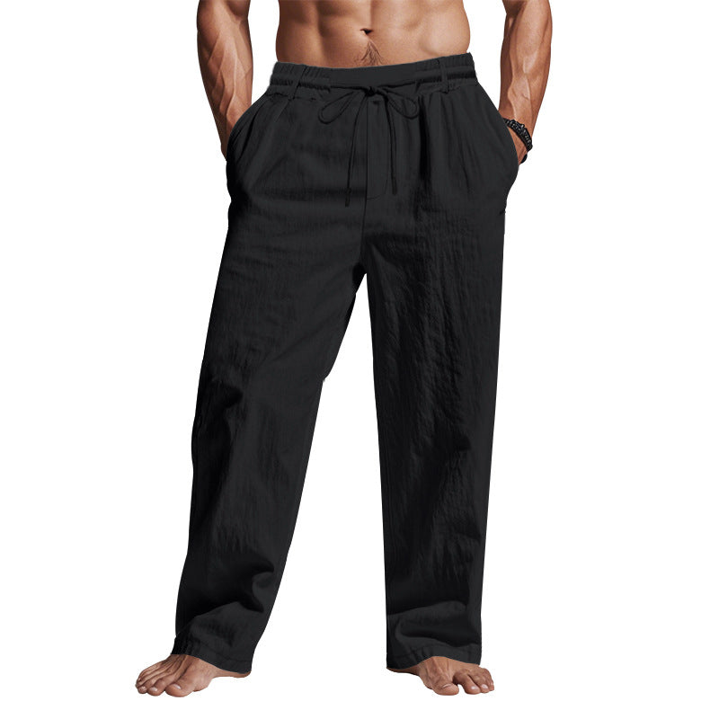 Herren Freizeithose Bequem Mit Kordelzug Verstellbar