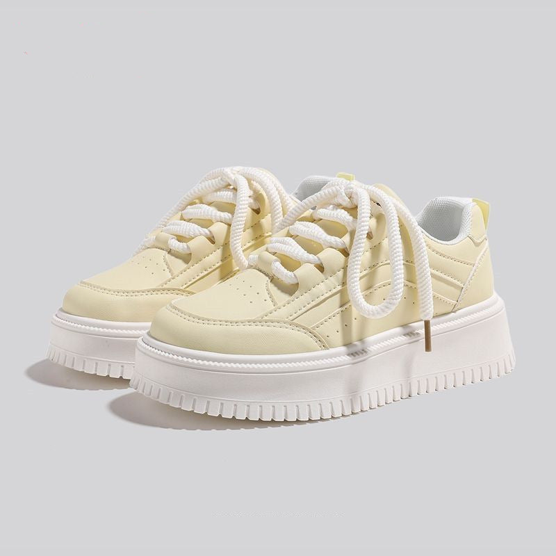 Damen Sneaker Plattform atmungsaktiv Modern Sportlich