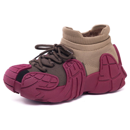 Damen Sneaker Bequem Sportlich Modern Heidi Style