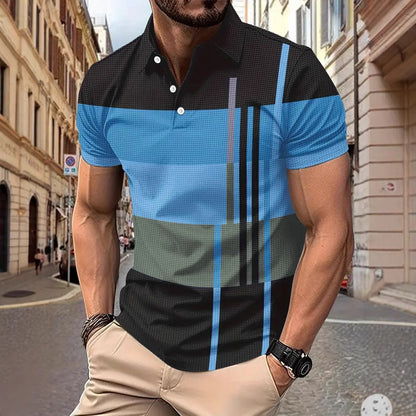 Herren Poloshirt Sportlich Piqué Qualität - BerlinGlamour