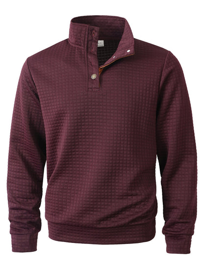 Herren Pullover Stehkragen Modisch Elegangt