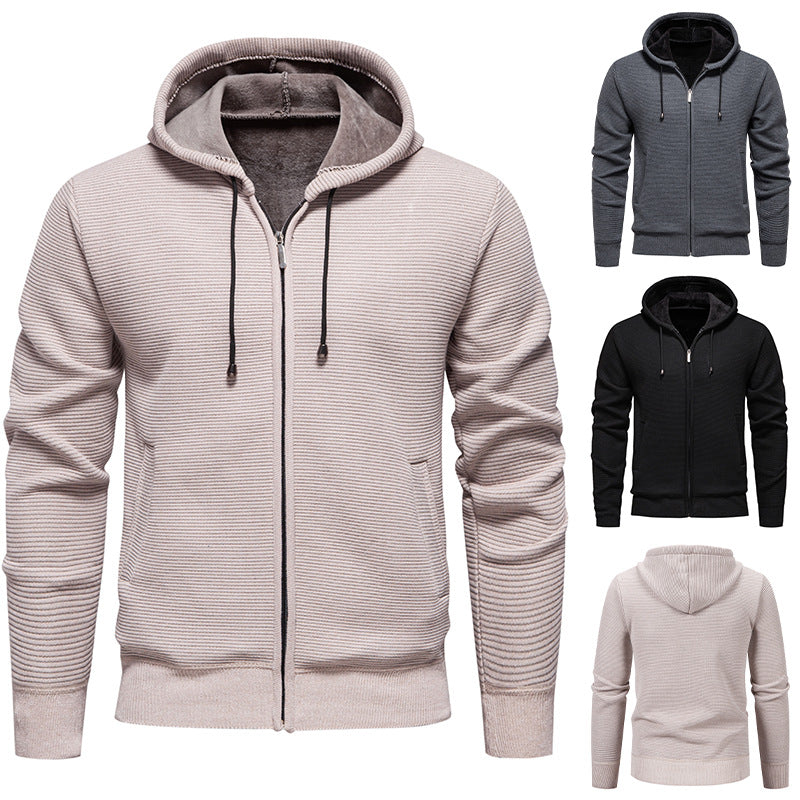 Herren Kapuzenjacke Warm Isoliert Modern - BerlinGlamour