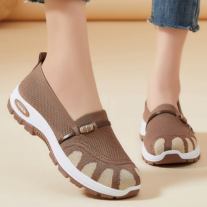 Damen Slip-On Schuhe Bequem Freizeit Schuhe Flexibel - BerlinGlamour