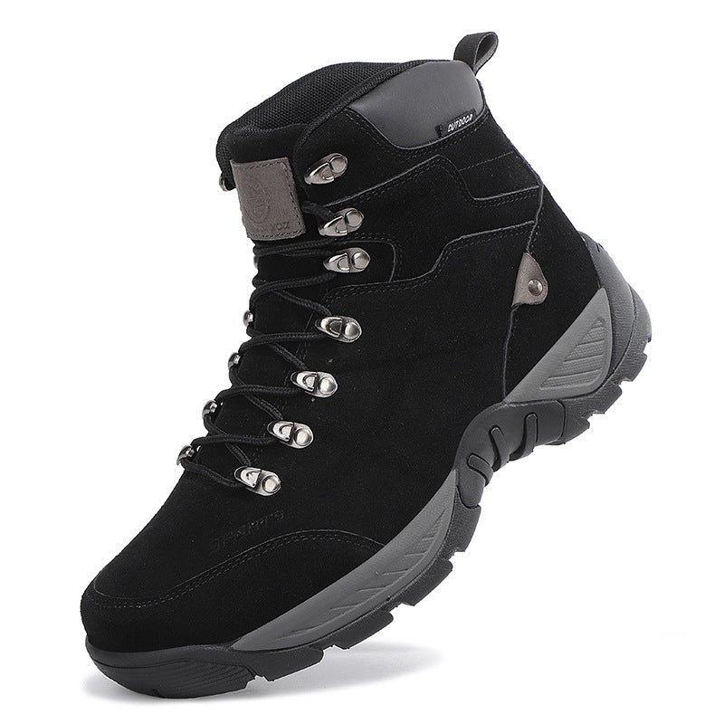 Herren Stiefel Wasserdicht Knöchelschutz Rutschfest Outdoor
