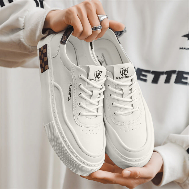 Damen Sneaker Sportlich Laufsohle Dämpfung Leder - BerlinGlamour