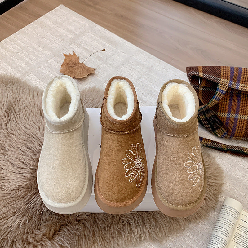 Damen Winterboots Bequem Warm Rutschfest - BerlinGlamour