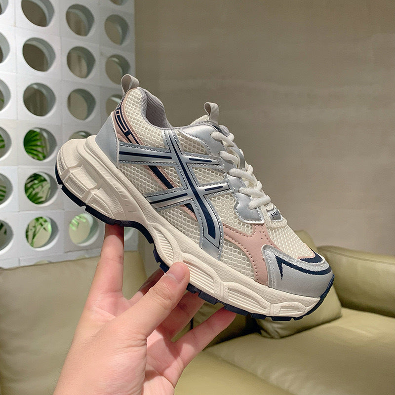 Damen Sneaker Sport Mesh atmungsaktiv Komfort Sohle