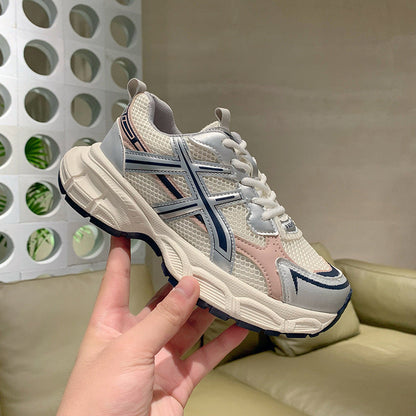Damen Sneaker Sport Mesh atmungsaktiv Komfort Sohle