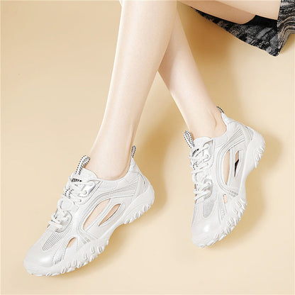 Damen Laufschuhe Atmungsaktiv Leicht mit Sohlen Support