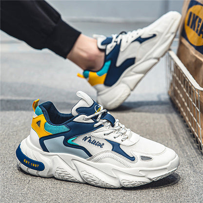 Damen Sneaker Bequem Chunky atmungsaktiv Sportlich