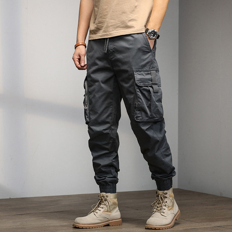 Herren Cargo-Hose Leicht Elastisch Mit Vielfach-Taschen