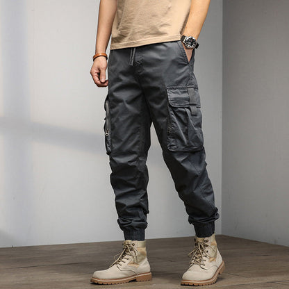Herren Cargo-Hose Leicht Elastisch Mit Vielfach-Taschen