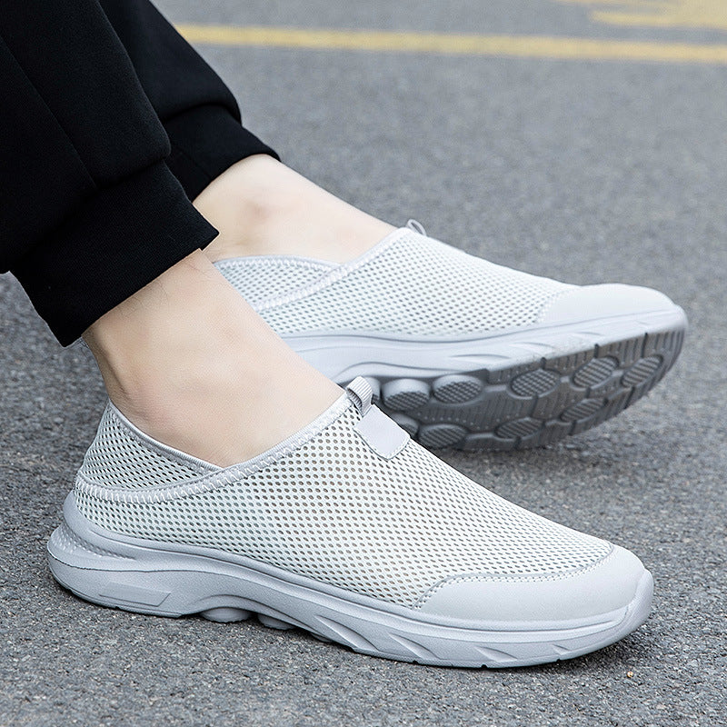 Damen Freizeitschuhe Atmungsaktiv Slip-On Bequem Flexibel