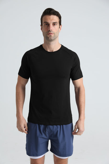 Leichtes Funktionsshirt Herren Elastisch Sportlich