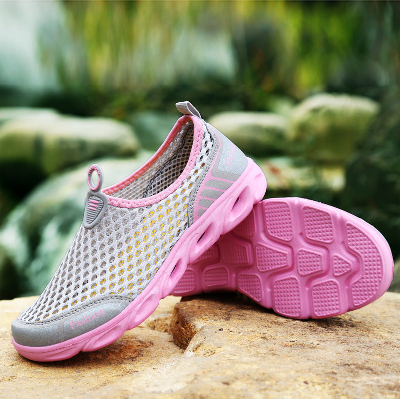 Damen Laufschuhe Atmungsaktiv Flexibel Mit Mesh-Obermaterial
