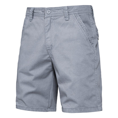 Herren Shorts Baumwolle Elegant Mit Taschen Sommer