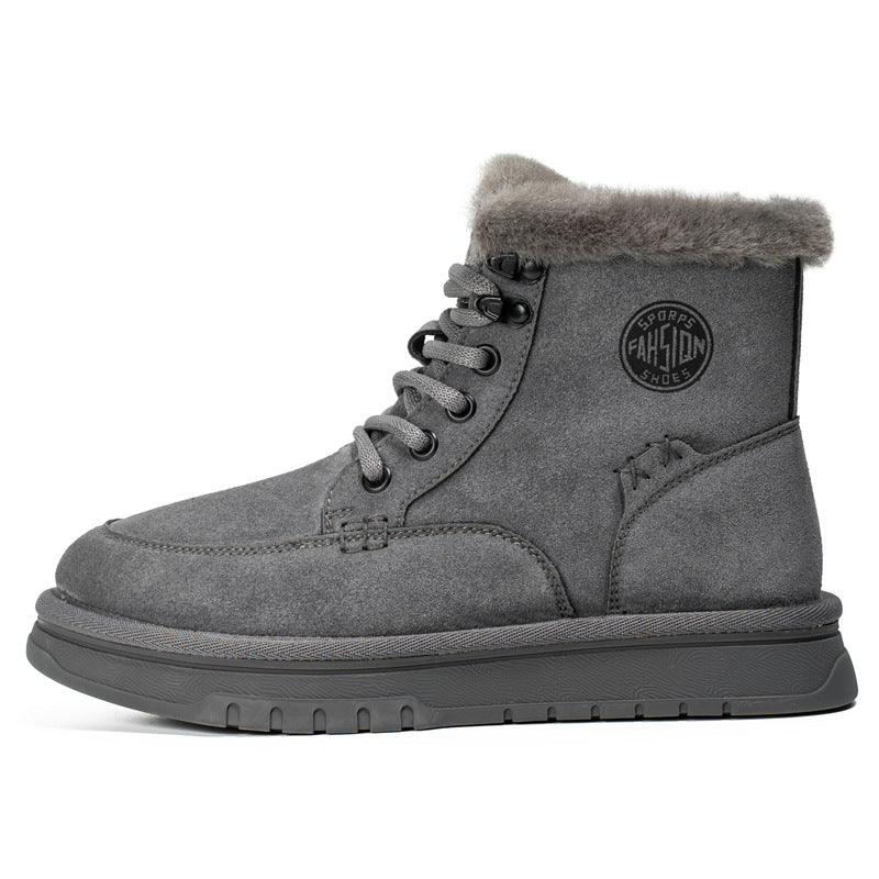 Damen Winterstiefel Warm Isoliert Rutschfest Sportlich