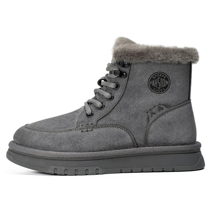 Damen Winterstiefel Warm Isoliert Rutschfest Sportlich